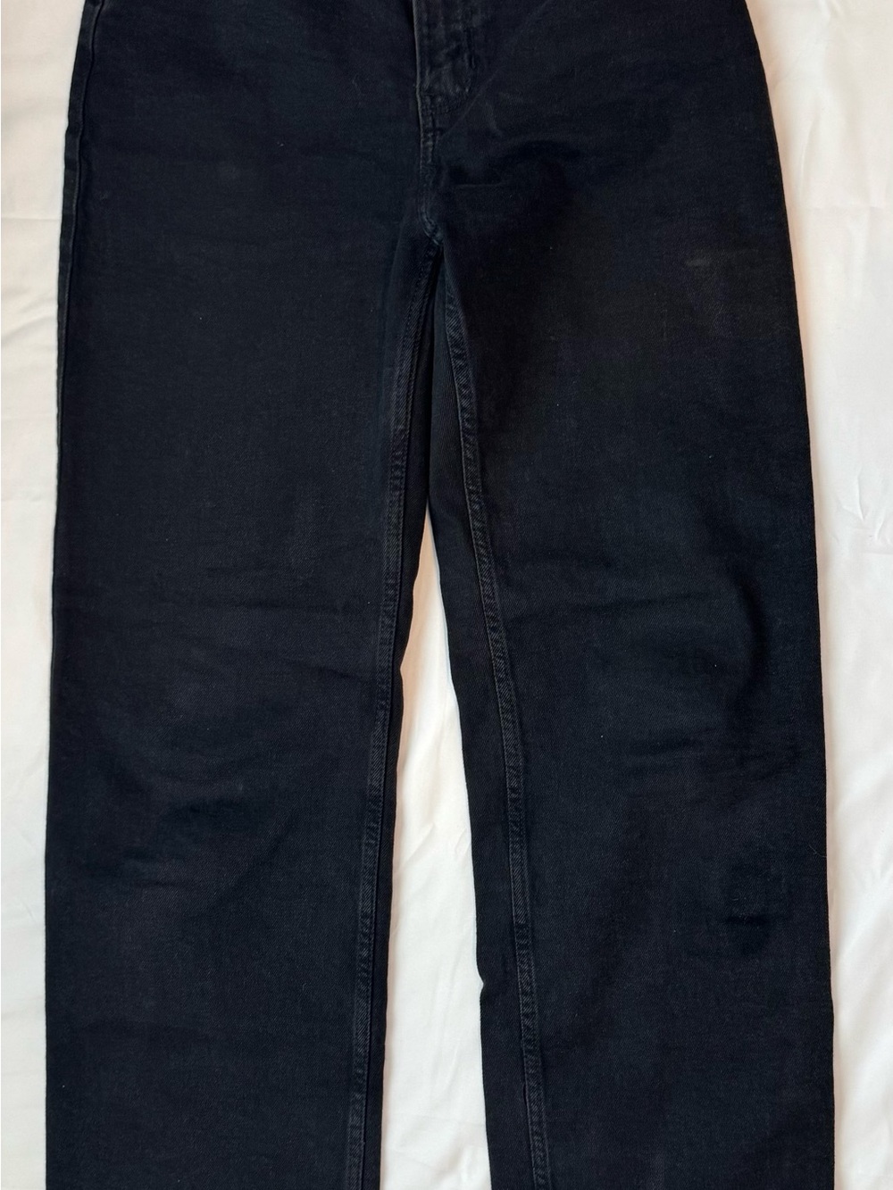 Hollister Women's Black Wide Leg Jeans